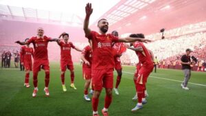 Liverpool英超封王，追平Man Utd 20冠紀錄