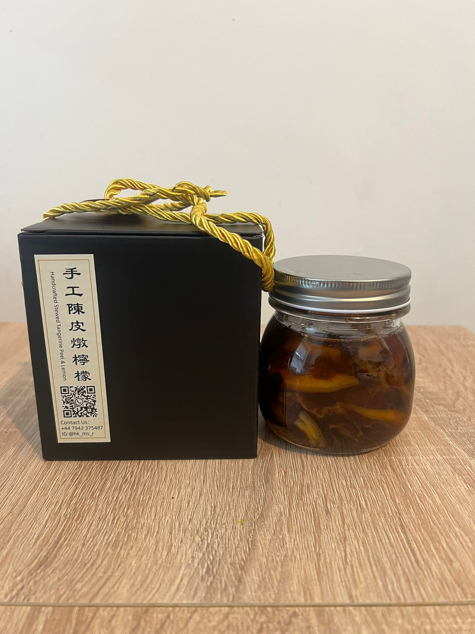 【HK Ms R 陳皮燉檸檬】一飲愛上，暖喉又暖心的手工養生茶！